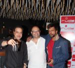 Ravi behl, raju singh and jaaved jaaferi at the boogie woogie karaoke party at Rude Lounge, Bandra.